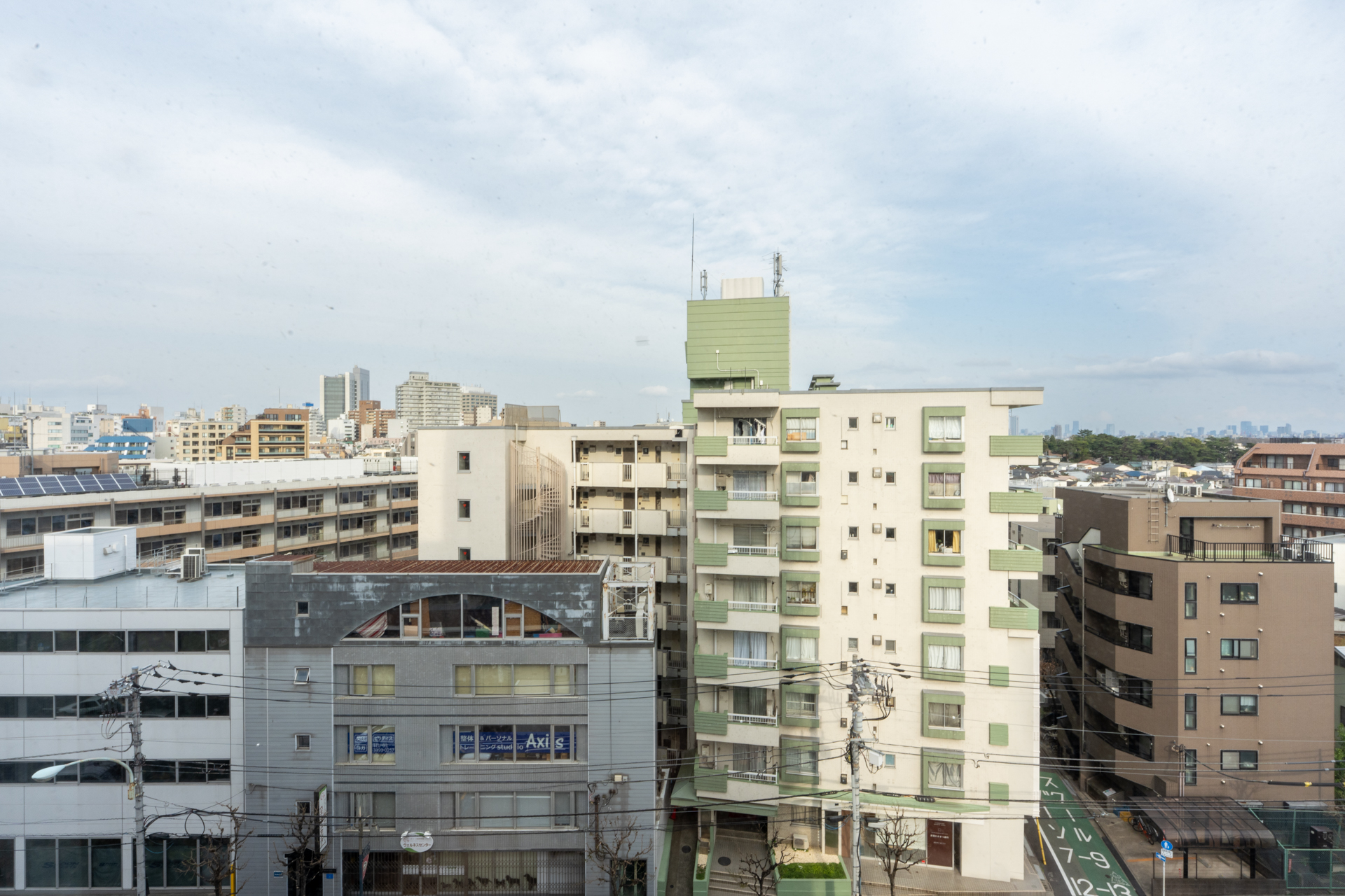個室側からの眺望