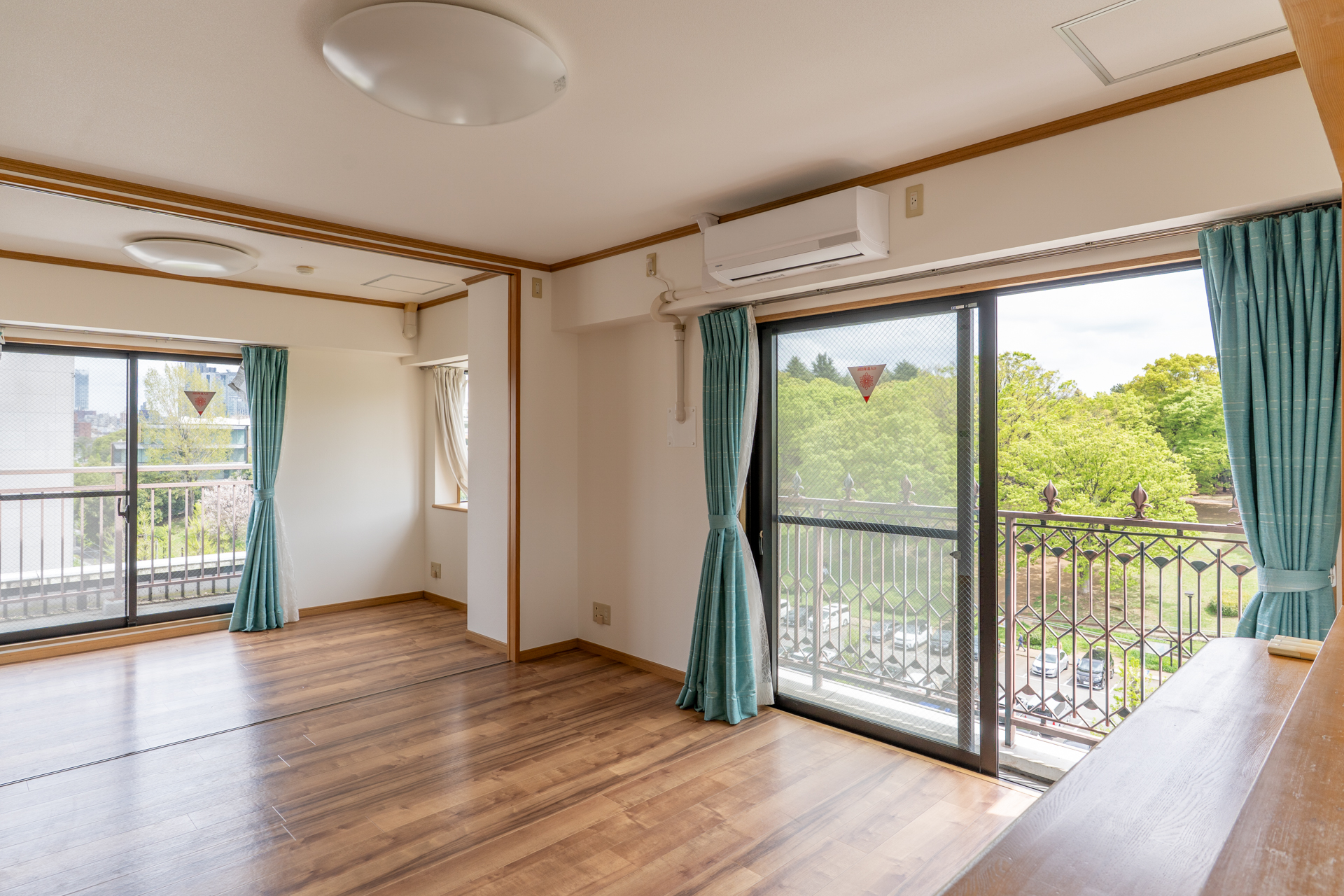 代々木公園を庭にする