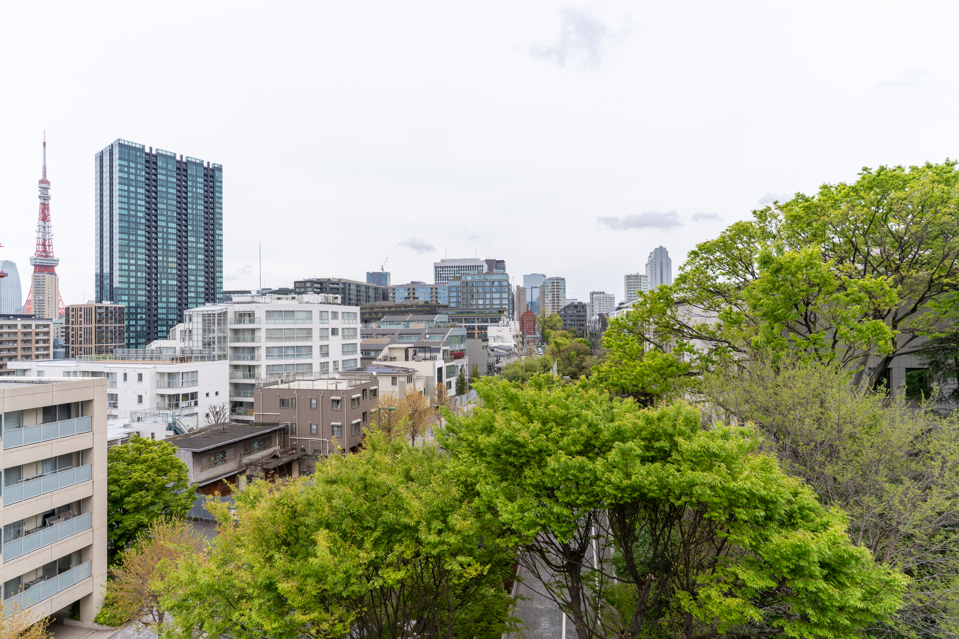 バルコニーからの景色