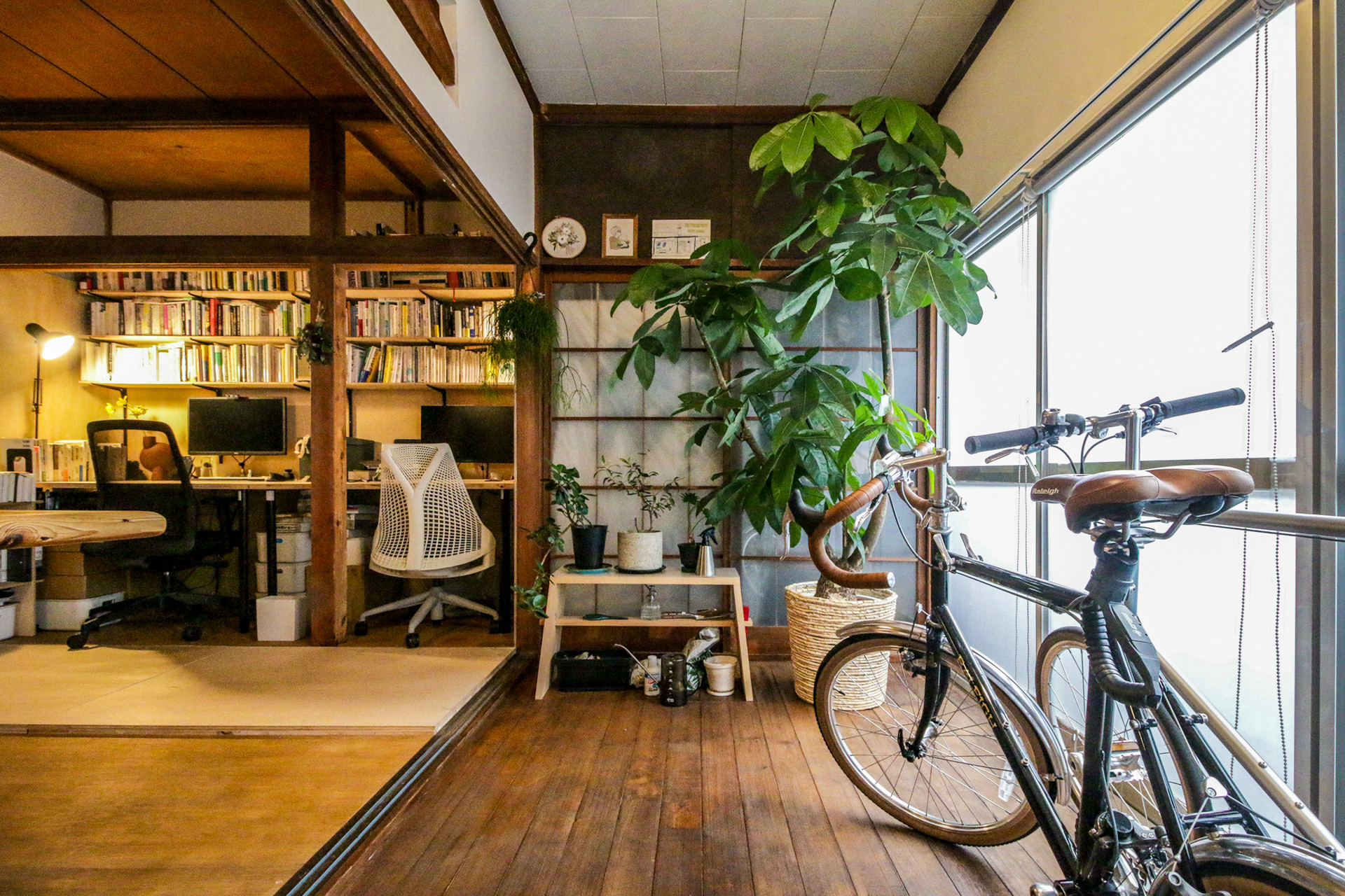 以前の入居者さんが暮らされていた際の参考写真。楽しげな様子が伝わってきます