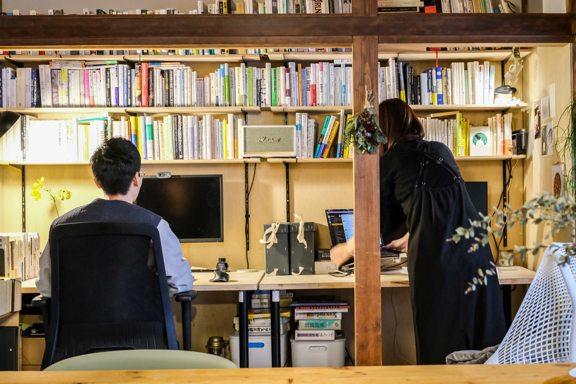 以前の入居者さんが暮らされていた際の参考写真。楽しげな様子が伝わってきます
