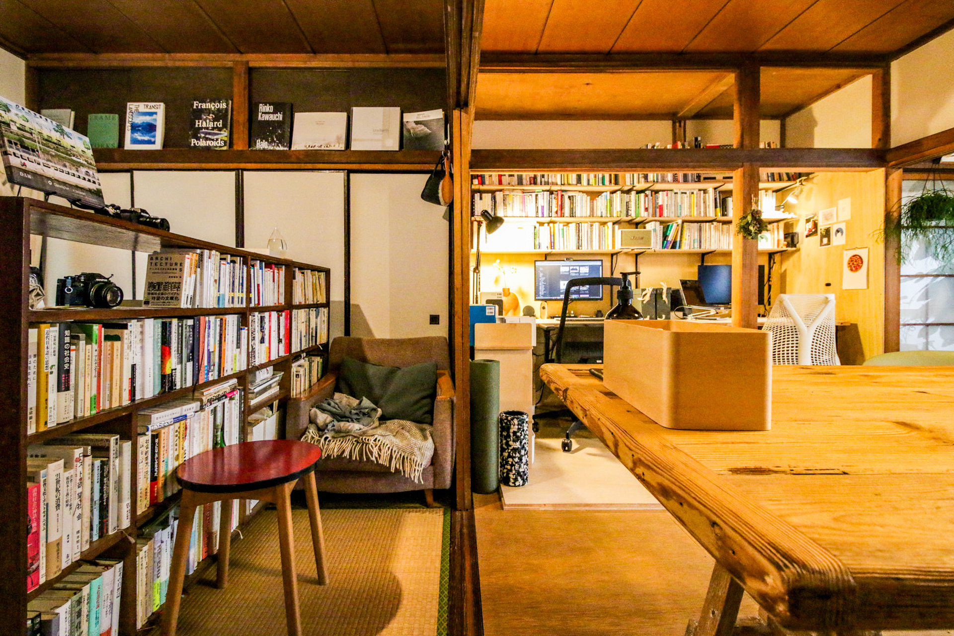 以前の入居者さんが暮らされていた際の参考写真。楽しげな様子が伝わってきます