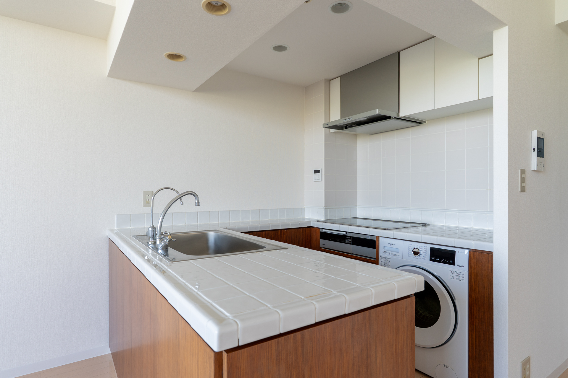 タイルが可愛いキッチン