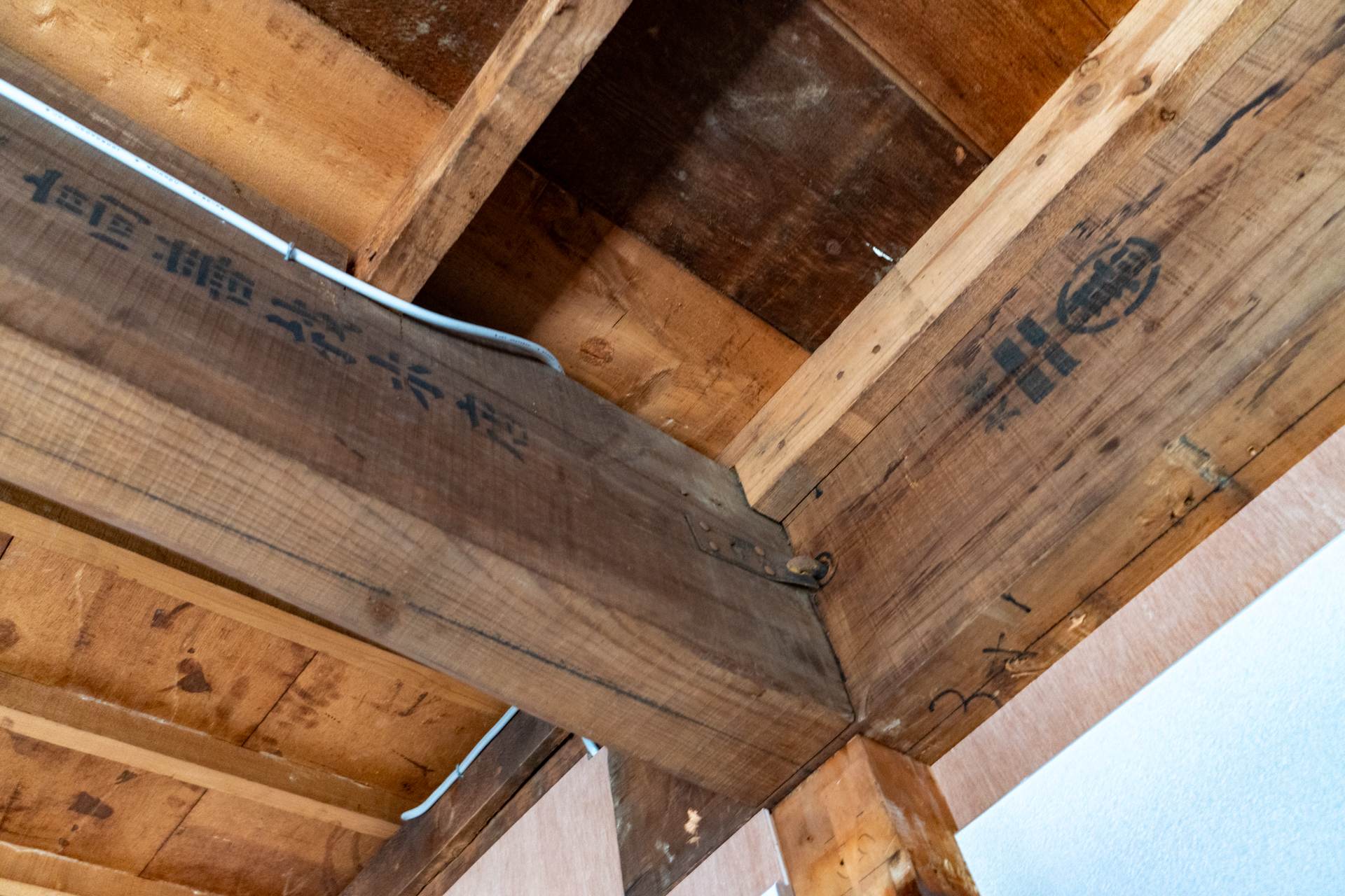 躯体現しの天井