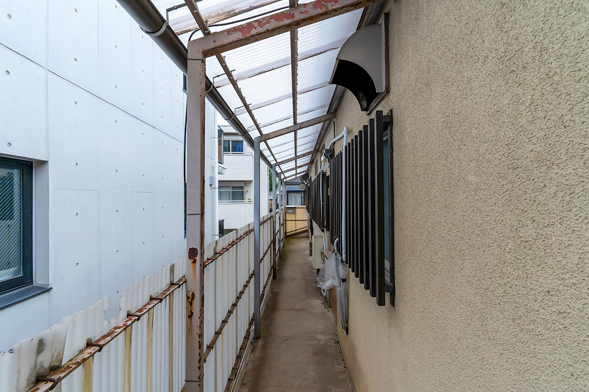 昭和の懐かしさを感じられる外装（※写真はすべて前回募集時に撮影したものです）