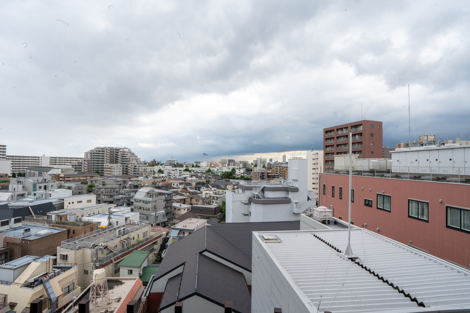 高層階なこともあり眺望が良い