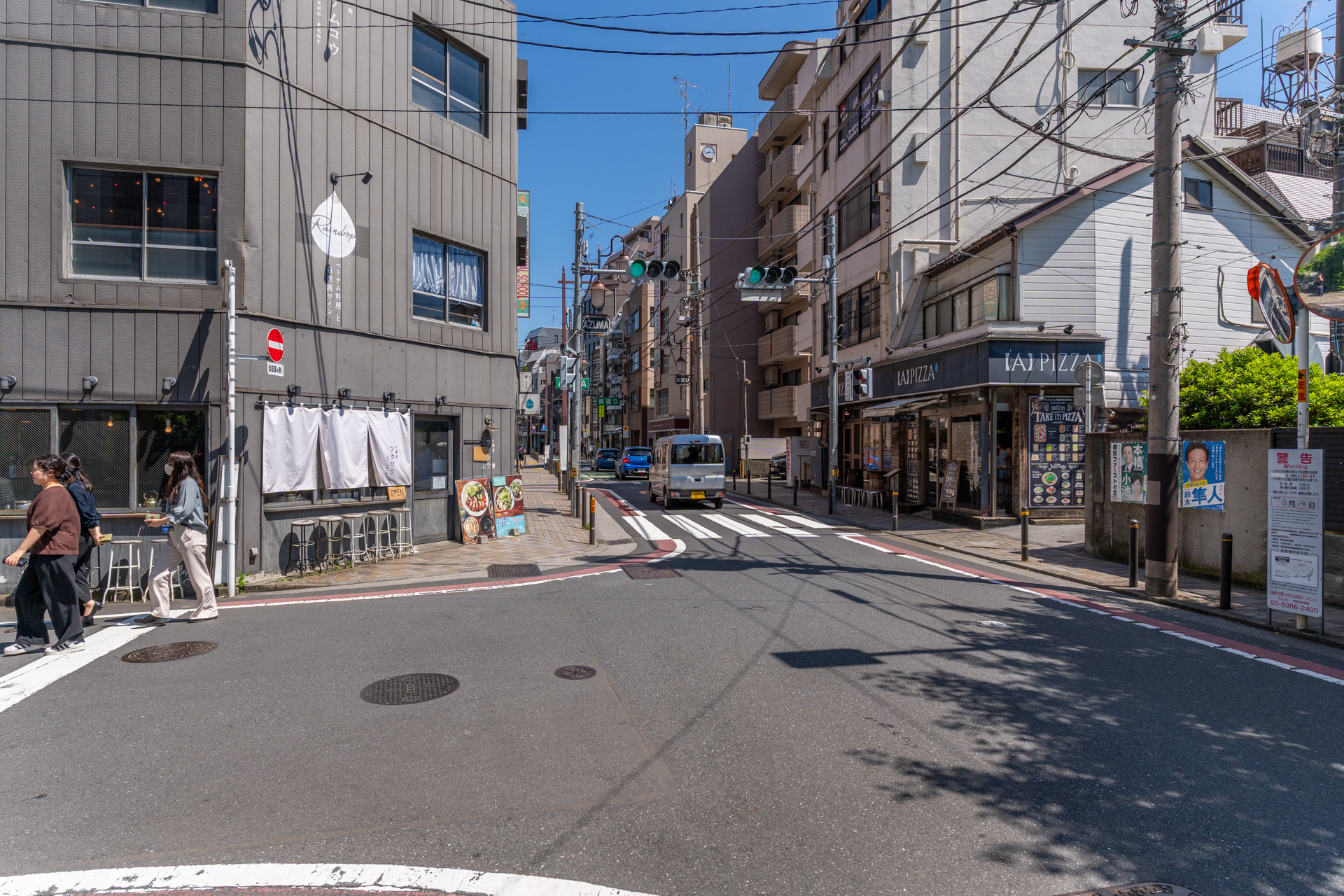 美味しいお店も多いあたり