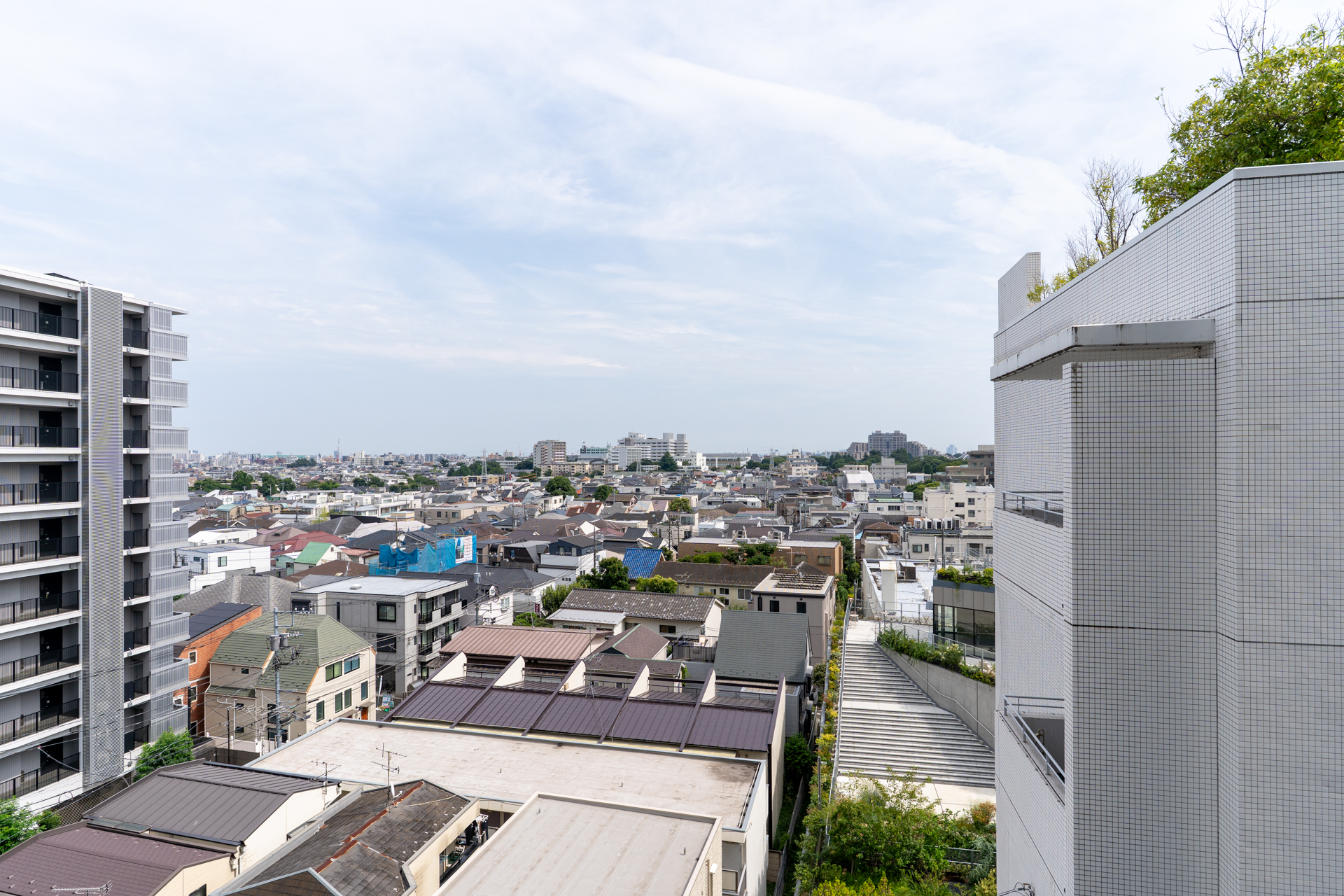 バルコニーからの景色