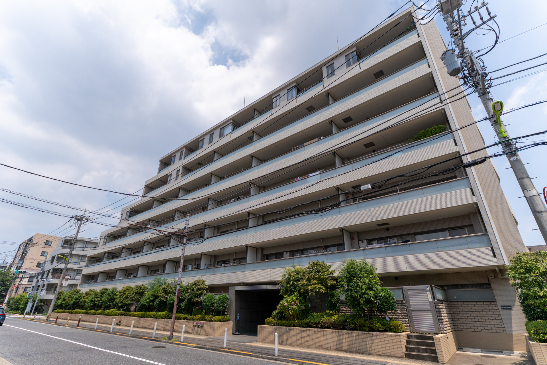 馬事公苑近くのマンション