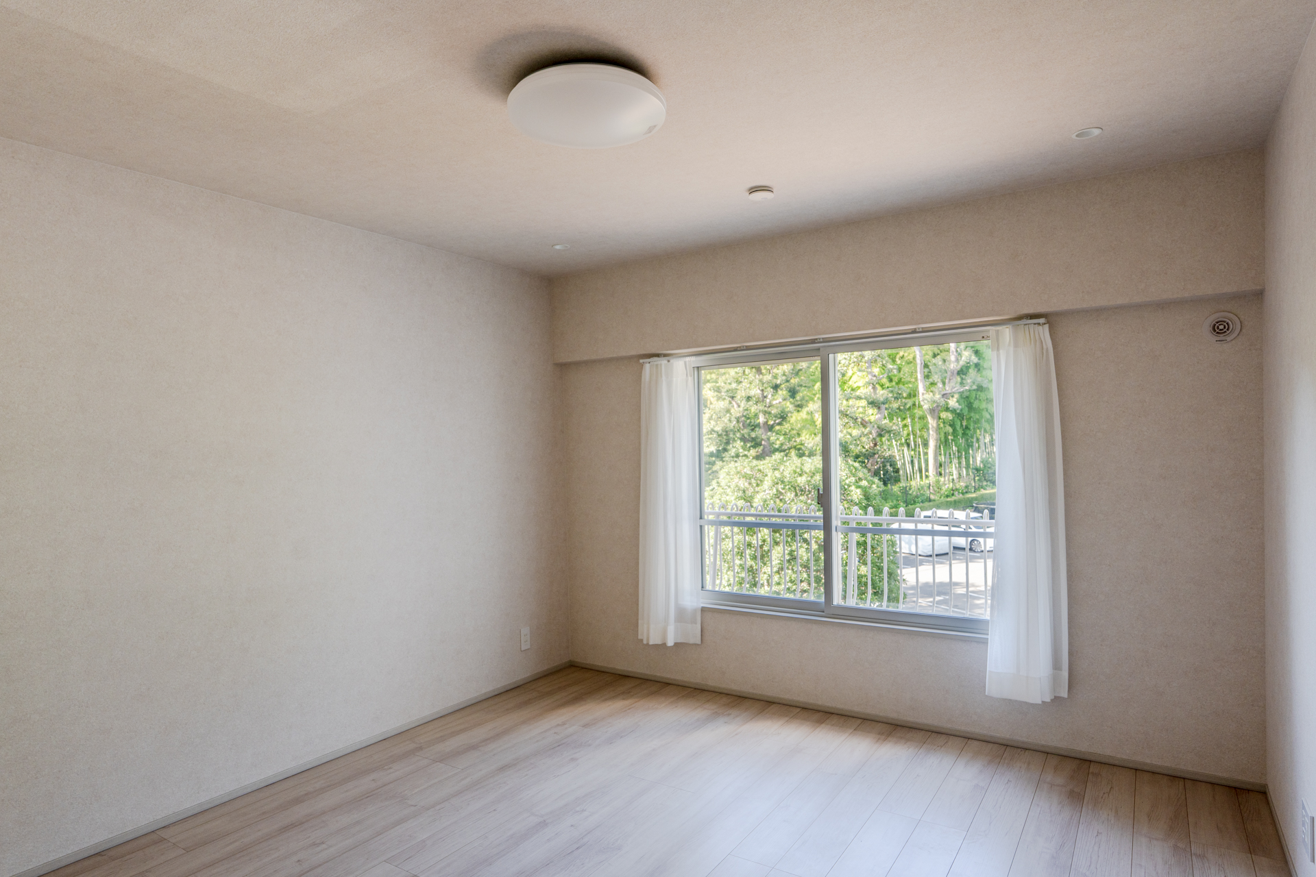 どの部屋からも緑ビュー
