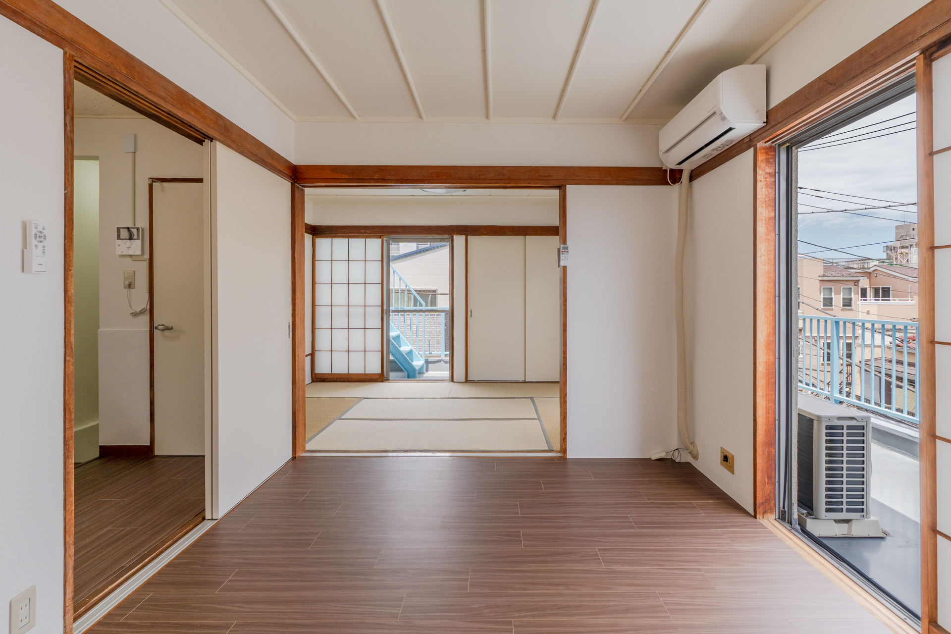 和室と洋室の引き戸を取ってみました