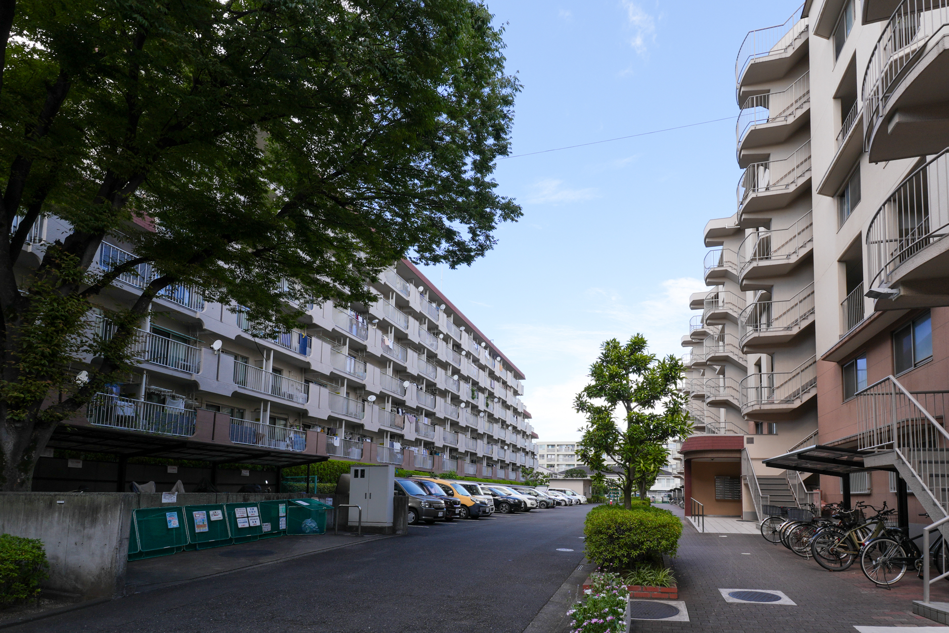 大規模なマンション