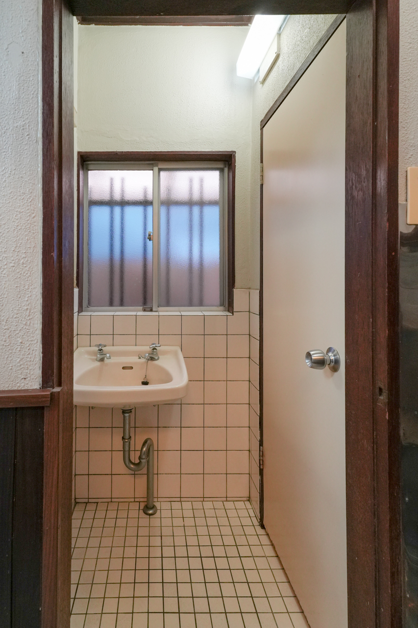 手洗い場、佇まいがかわいい