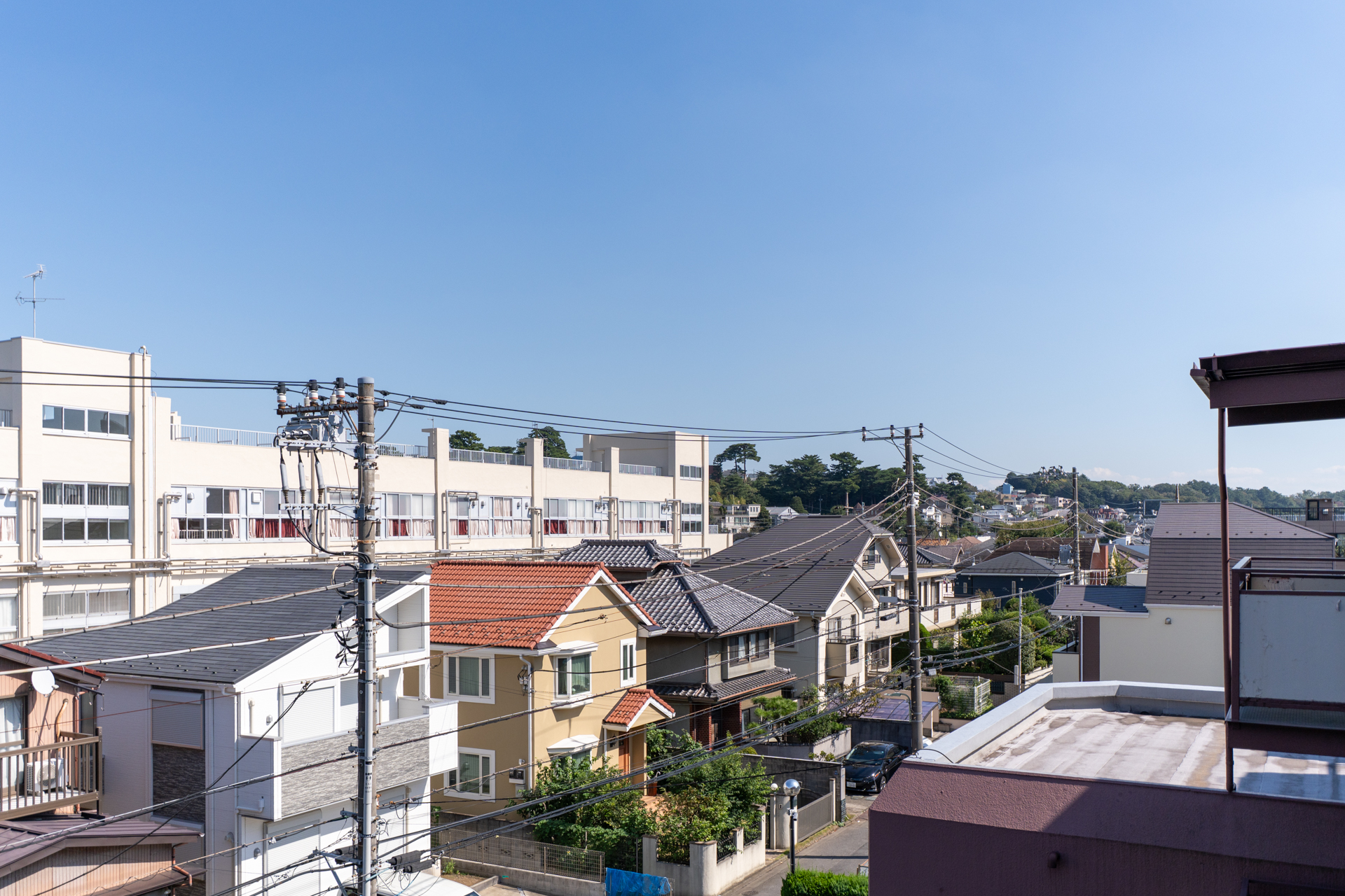 階段からの眺めも気持ちよくて階段も悪くないな、と思いました