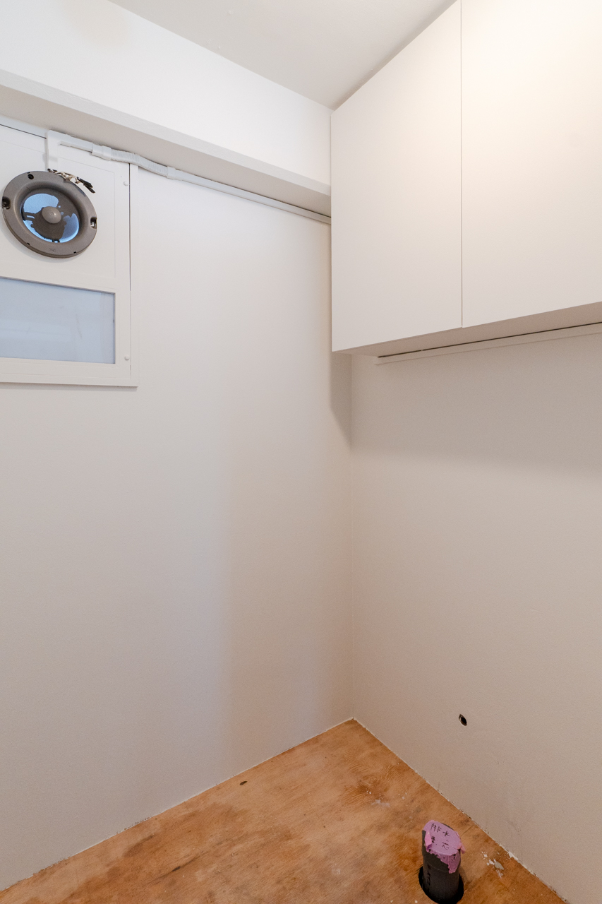 こちらにトイレが付きます