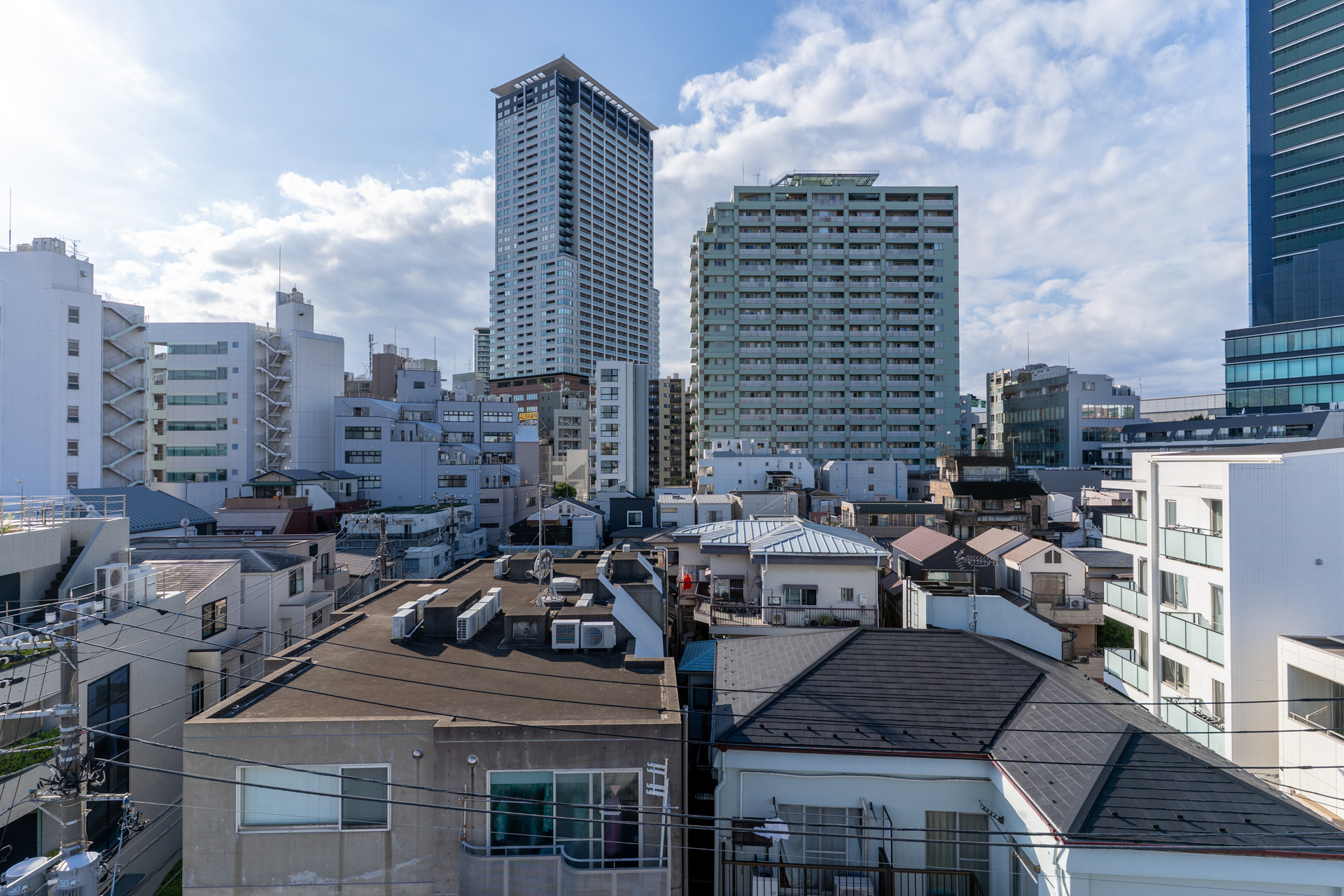 最上階の開放感