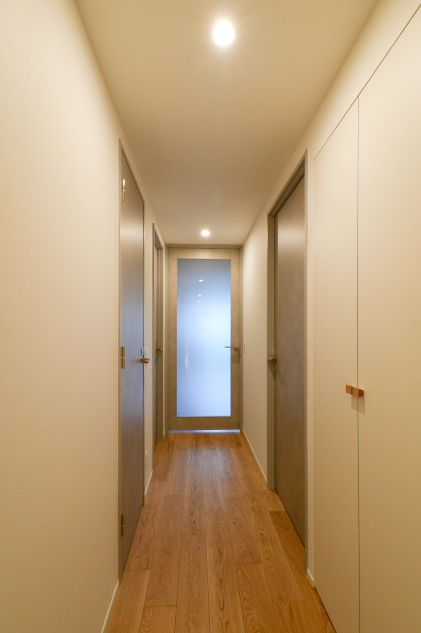 玄関からの各部屋へのアプローチ